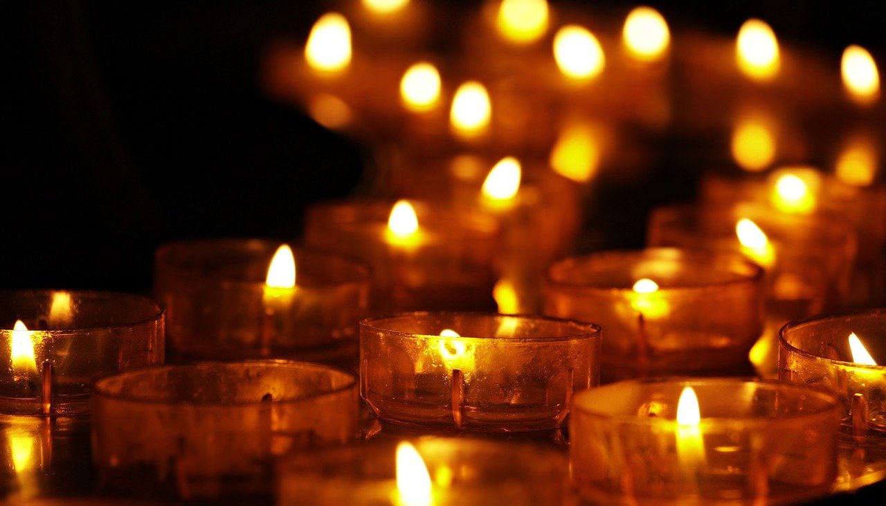 candlelight, faith, candles, religion