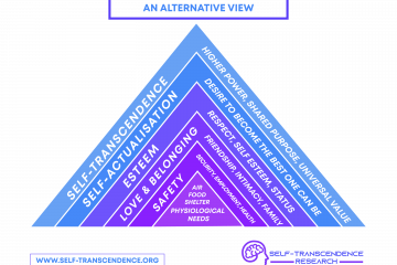An image illustrating an article about Maslows hierarchy of needs revisited on thealicesyndrome.com