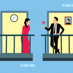 neighbors, balcony, couple, In this article, we will explore the fundamentals of human behaviour, such as the biological, psychological and social factors that influence our thoughts, feelings and actions.