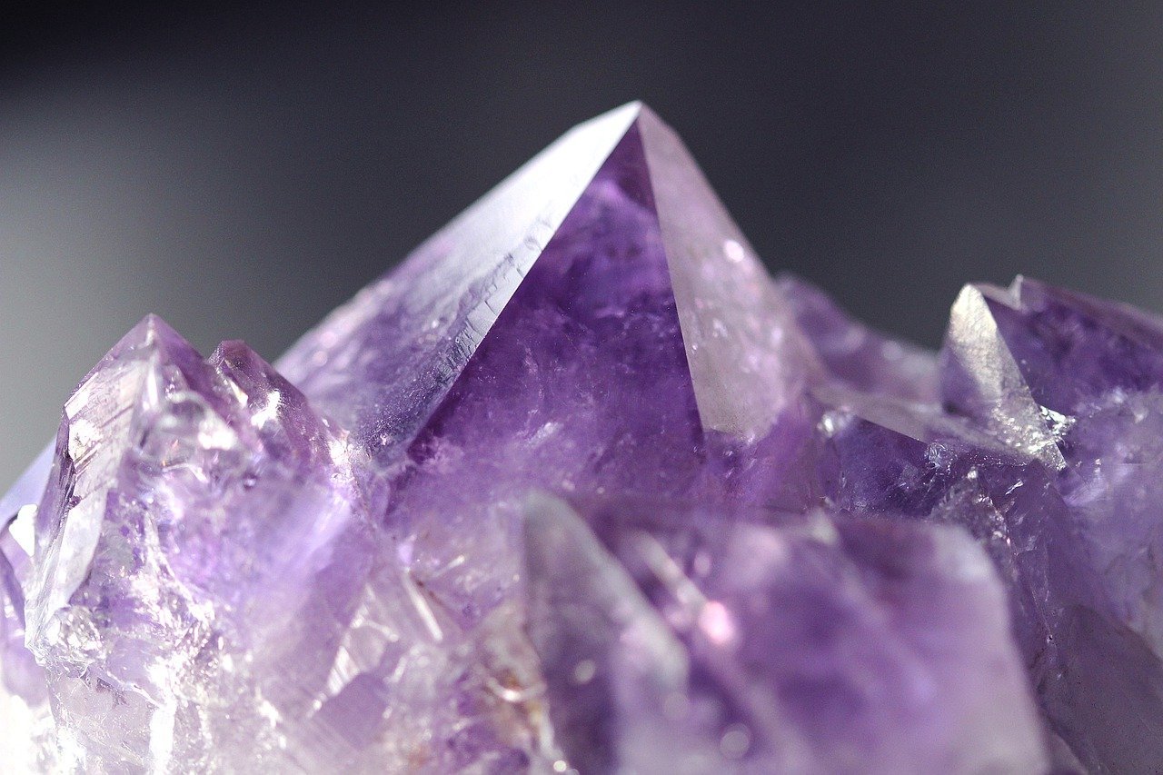 amethyst, crystal, gemstone, Crystals