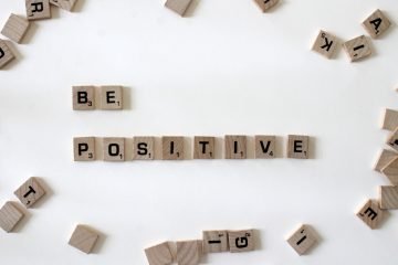 be positive scrabble pieces, Positivity