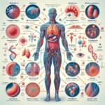 An image of a human showing internal biological detail to illustrate an article about the biomedical model on self-transcendence.org