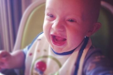 New baby development: crazy hobo smile