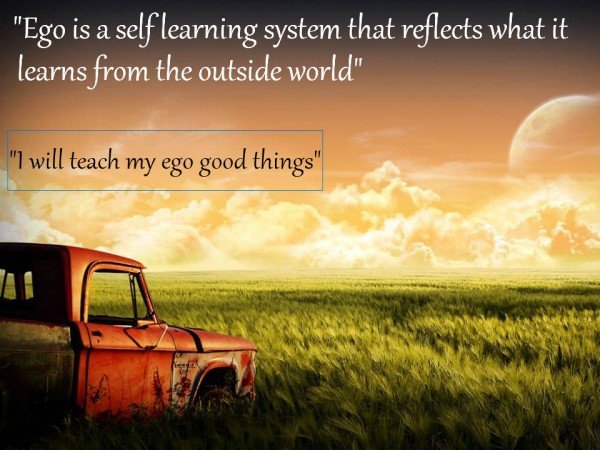 Ego is a self-learning system
