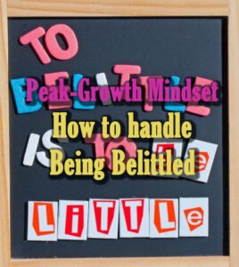 Peak-growth being belittled