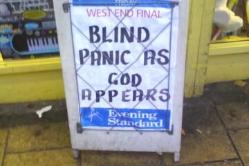 Blind Panic as God Appears