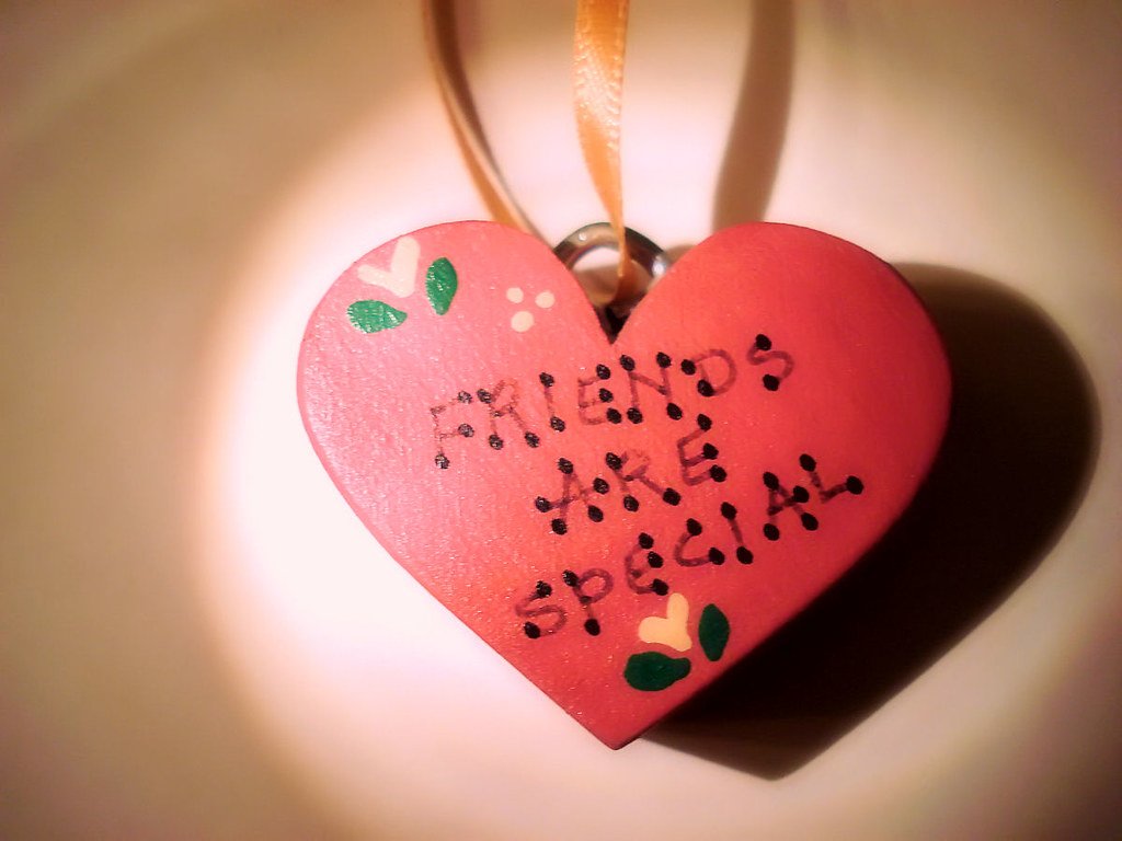 Friends are Special Heart