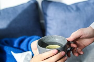 Warm tea in a cozy setting brings comfort, perfect for chilly days and relaxation.