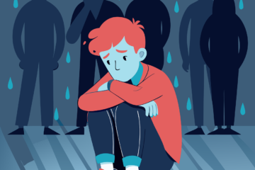 ai generated, bully, bullying, boy, child, portrait, cartoon