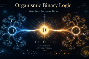 AI generated images showing the two oppositional trees of organismic Binary Logic